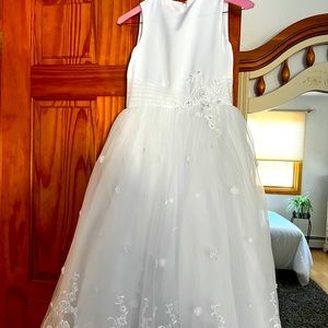 White Joan Calabrese boutique dress